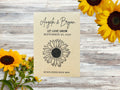 Sunflower Let Love Grow Seed Packets