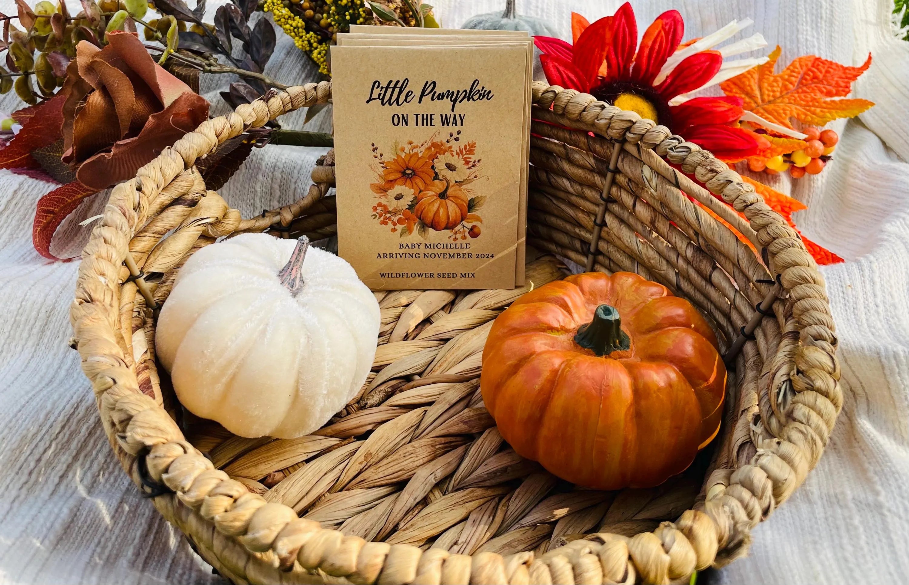 Little Pumpkin Seed Favor