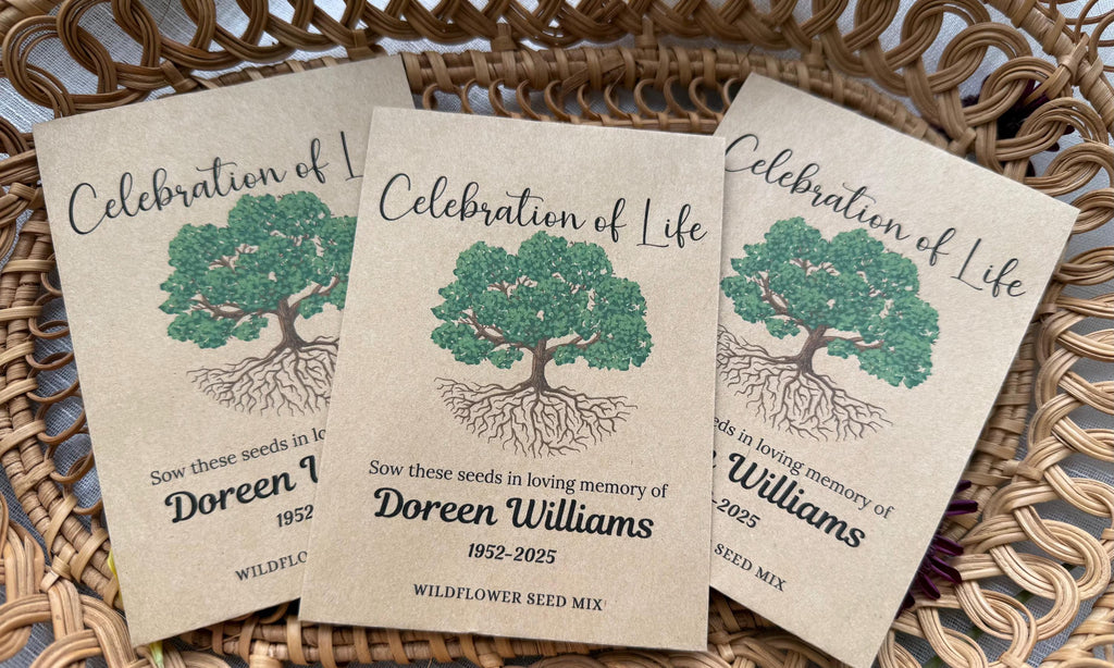 Tree of Life Memorial Seed Favor