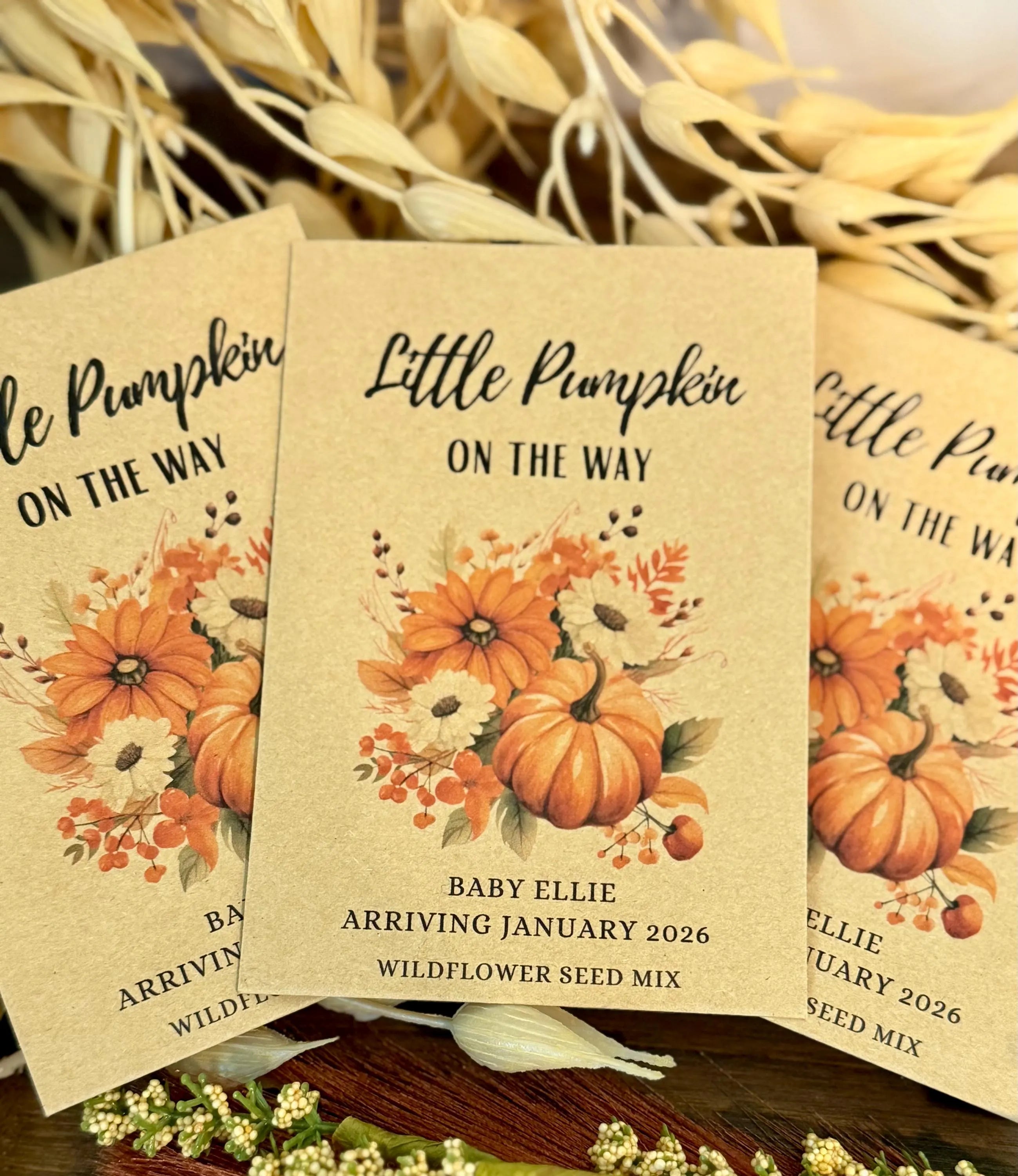 Little Pumpkin Seed Favor